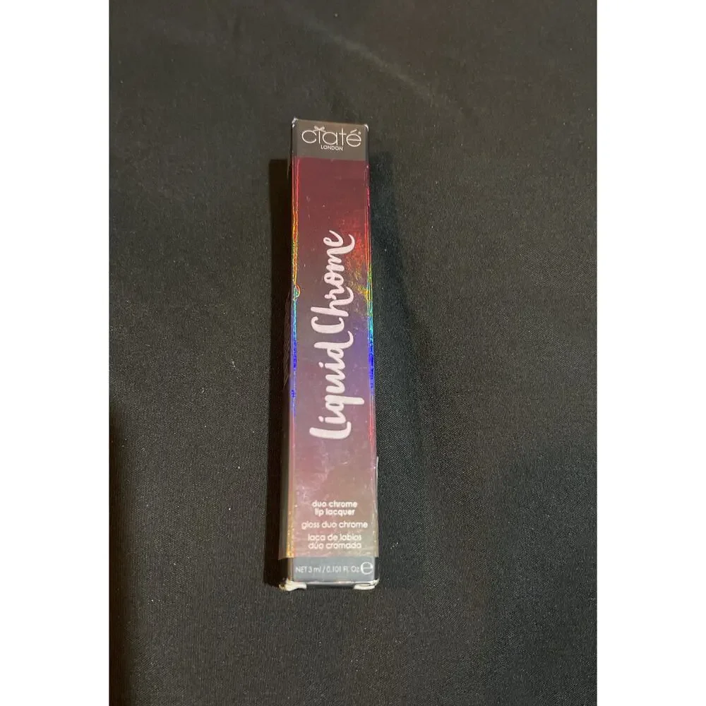 Ciate London Liquid Chrome Lip Lacquer ZODIAC ( Eclipse )‎ 0.10oz Full Size